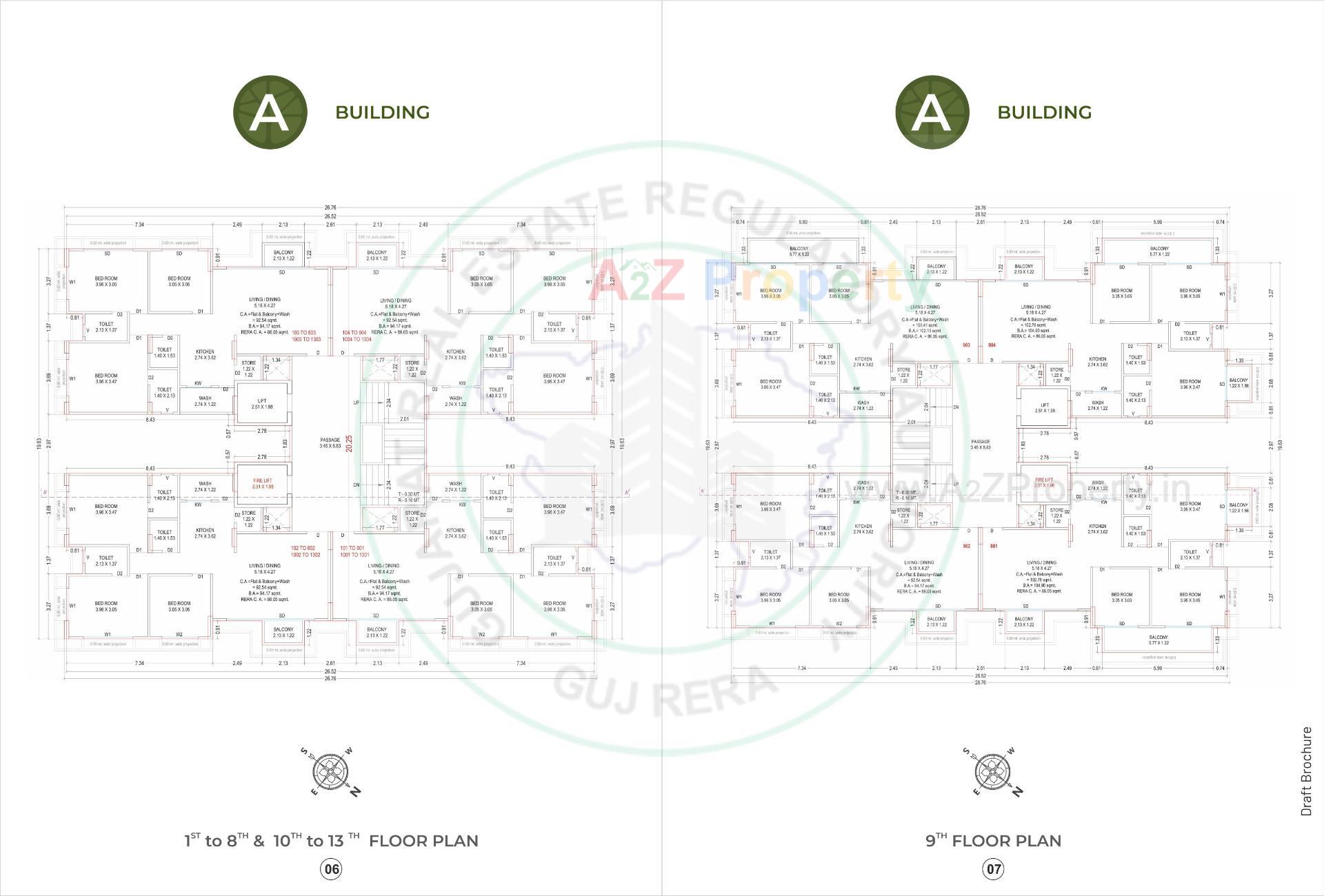  of real estate project Swastik Forestaa located at Bhatha, Surat, Gujarat