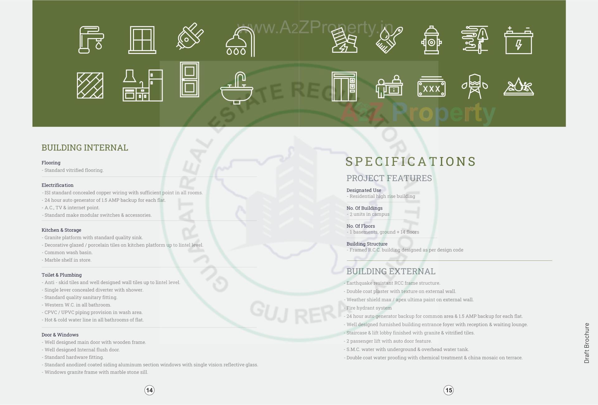  of real estate project Swastik Forestaa located at Bhatha, Surat, Gujarat