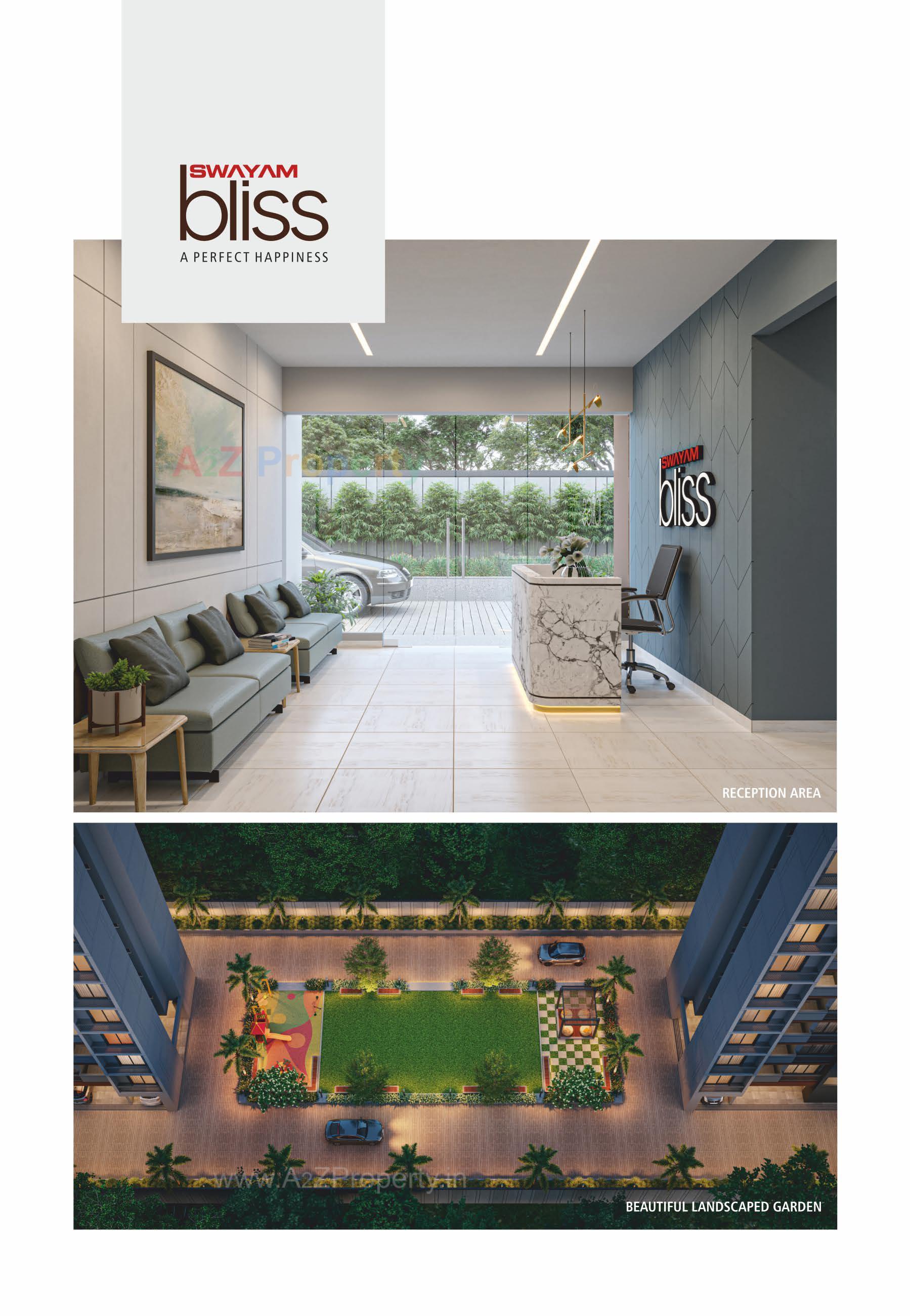 3D Elevation of real estate project Swayam Bliss located at Jahangirpura, Surat, Gujarat