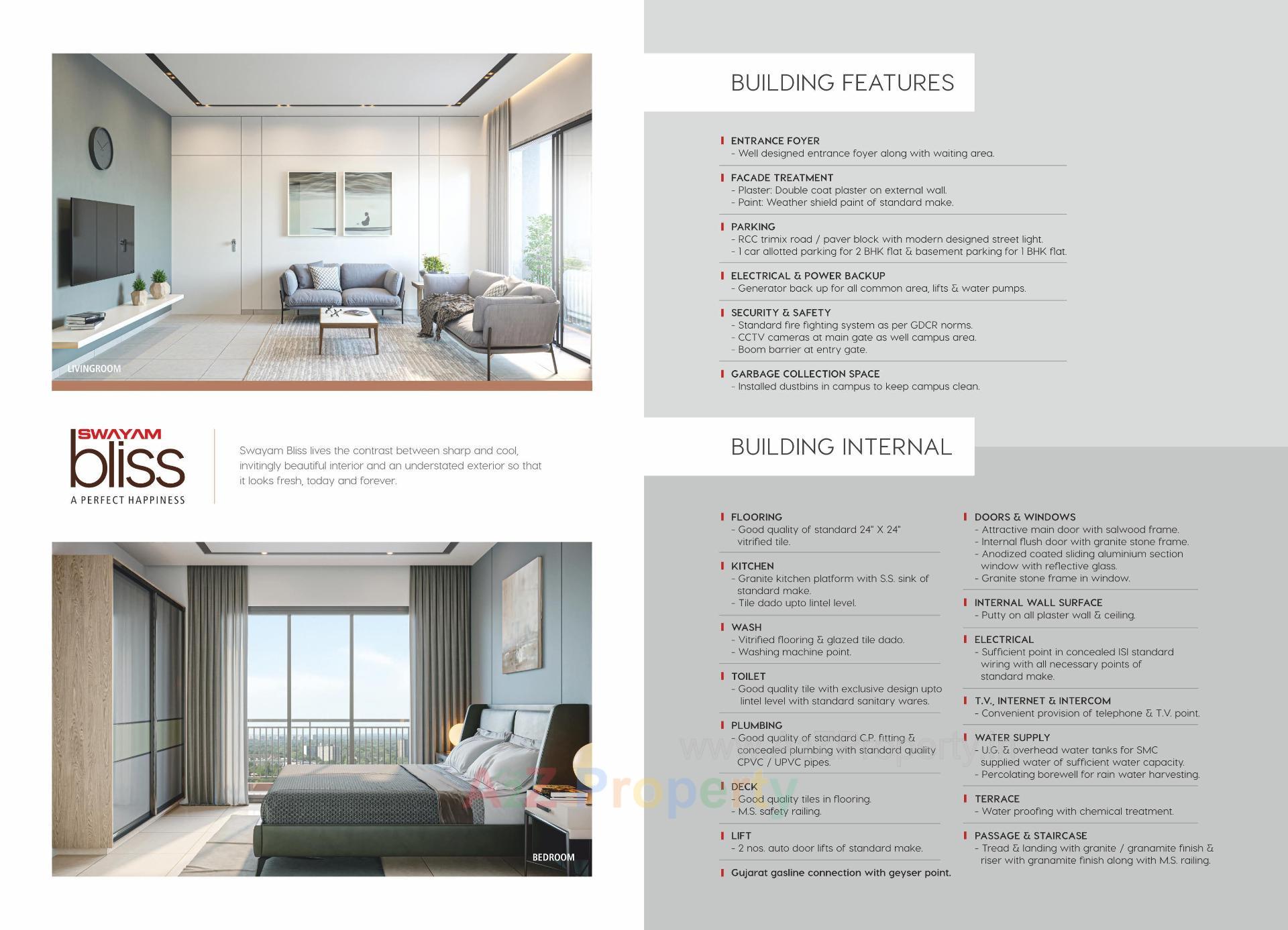  of real estate project Swayam Bliss located at Jahangirpura, Surat, Gujarat