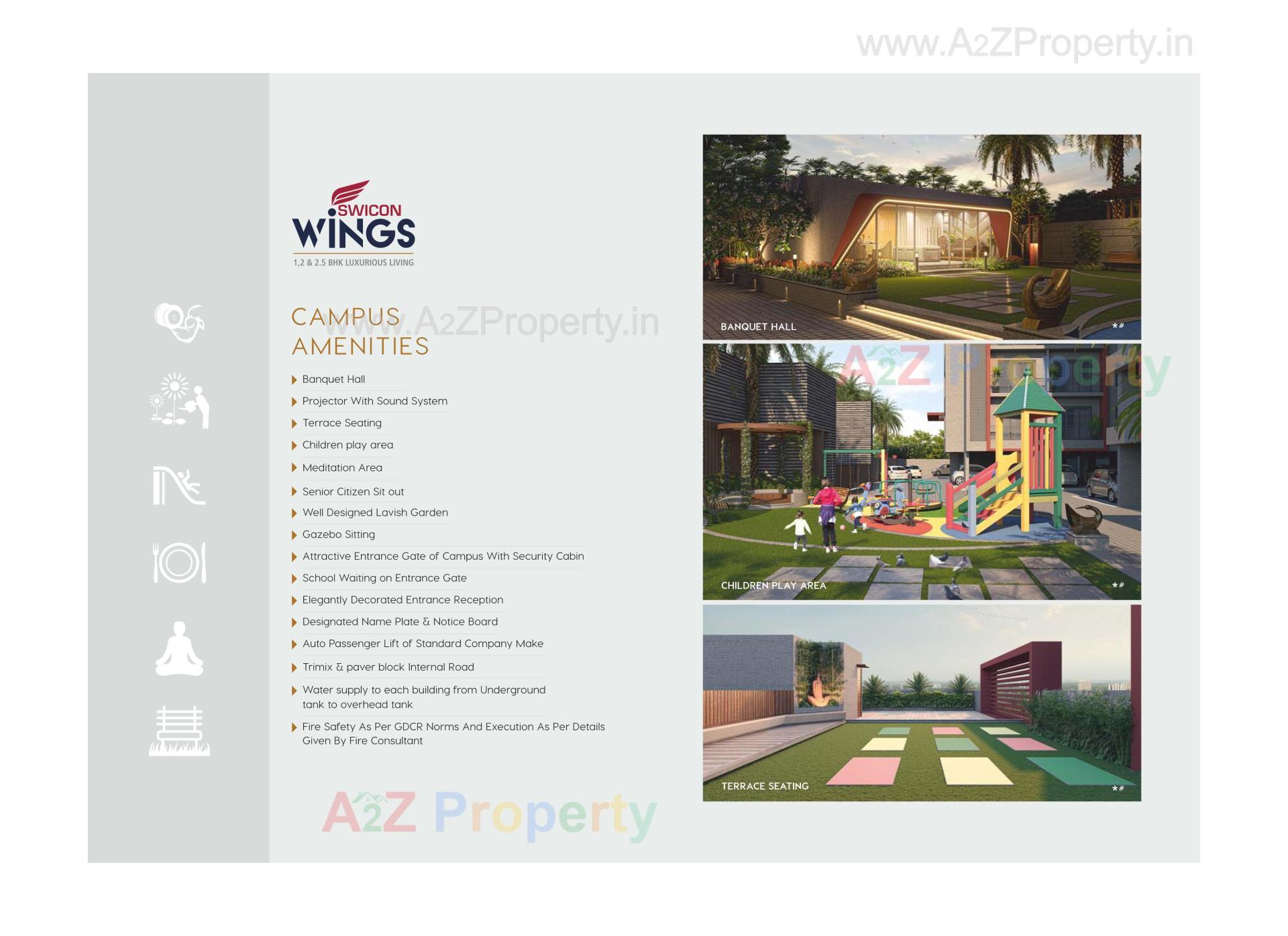  of real estate project Swicons located at Jahangirabad, Surat, Gujarat