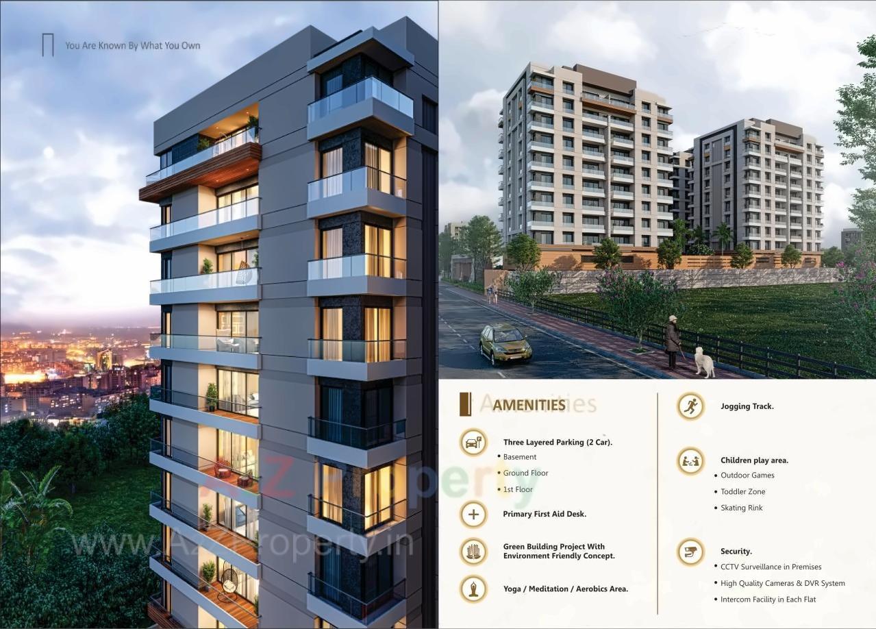 3D Elevation of real estate project Sygnora Sky located at Surat, Surat, Gujarat