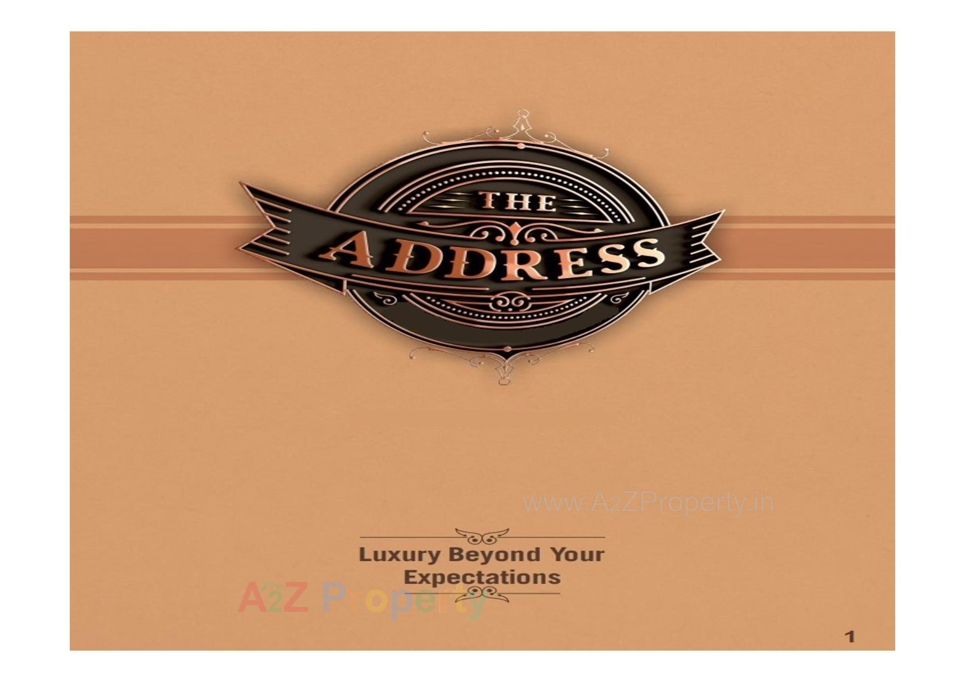  of real estate project The Address located at Vesu, Surat, Gujarat