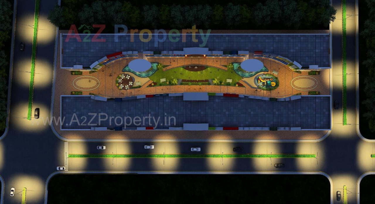 3D Elevation of real estate project The Boulevard located at Surat, Surat, Gujarat