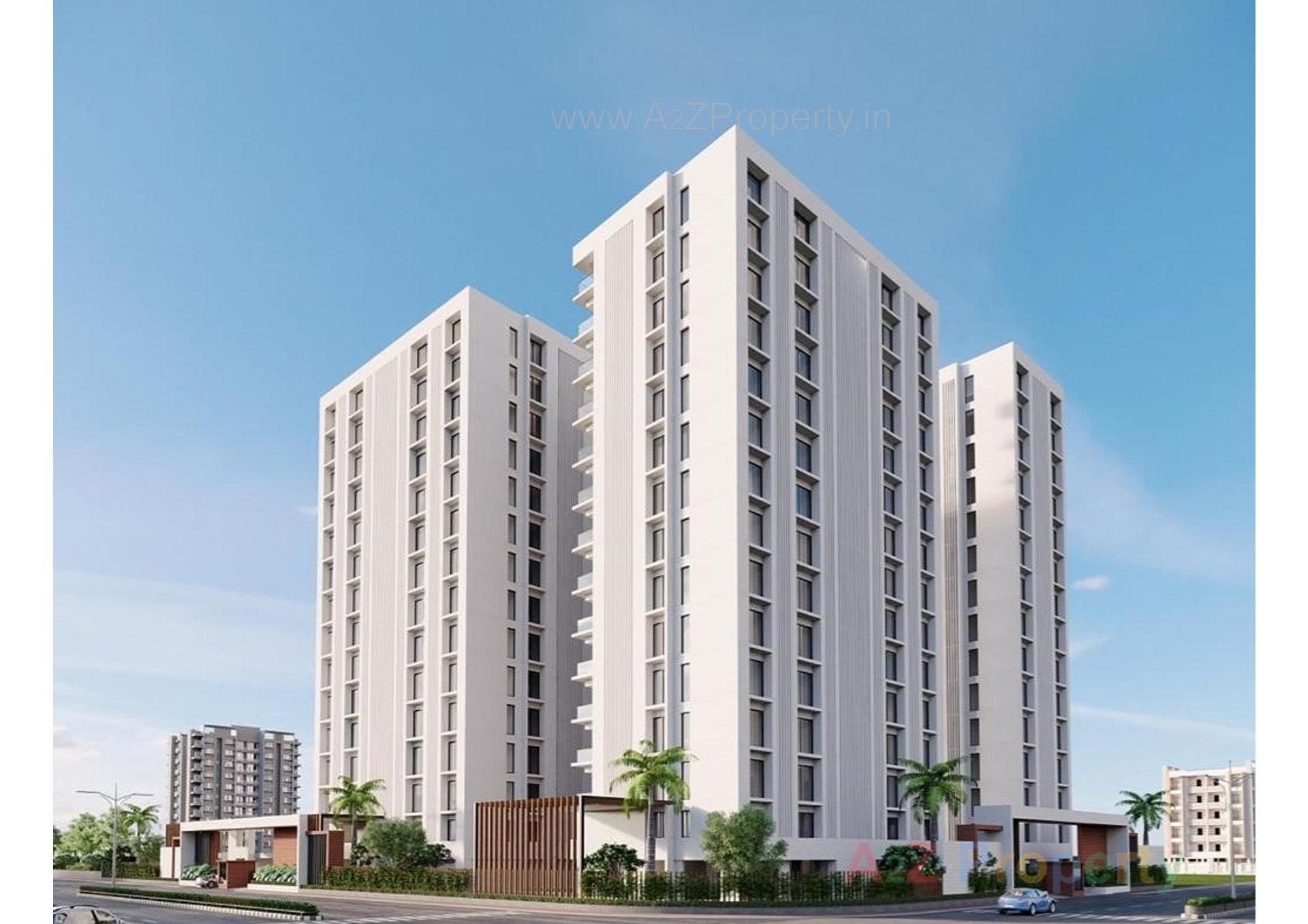 3D Elevation of real estate project The Capital located at Ved, Surat, Gujarat