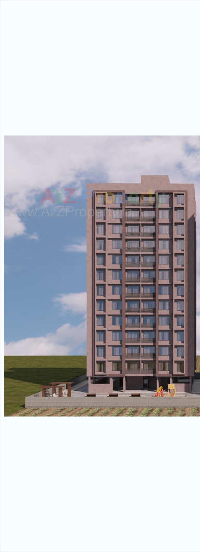 3D Elevation of real estate project The Capital located at Palanpor, Surat, Gujarat