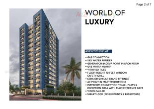 Elevation of real estate project The Florida located at Palanpor, Surat, Gujarat