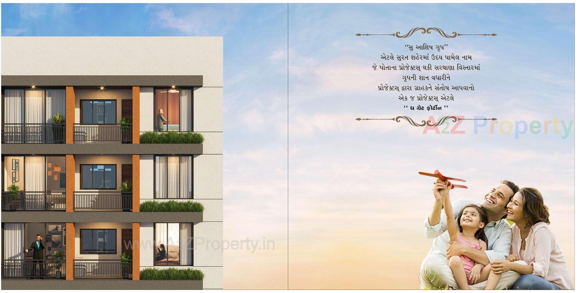  of real estate project The Great Fourteen located at Sarthana, Surat, Gujarat