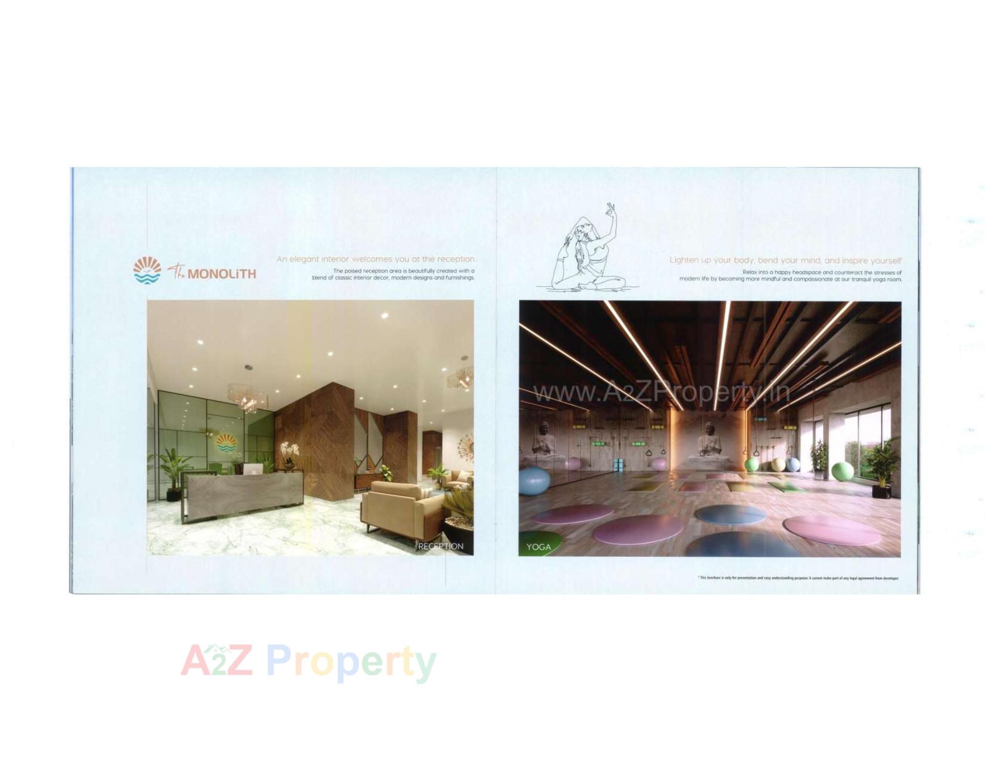  of real estate project The Monolith located at Vesu, Surat, Gujarat