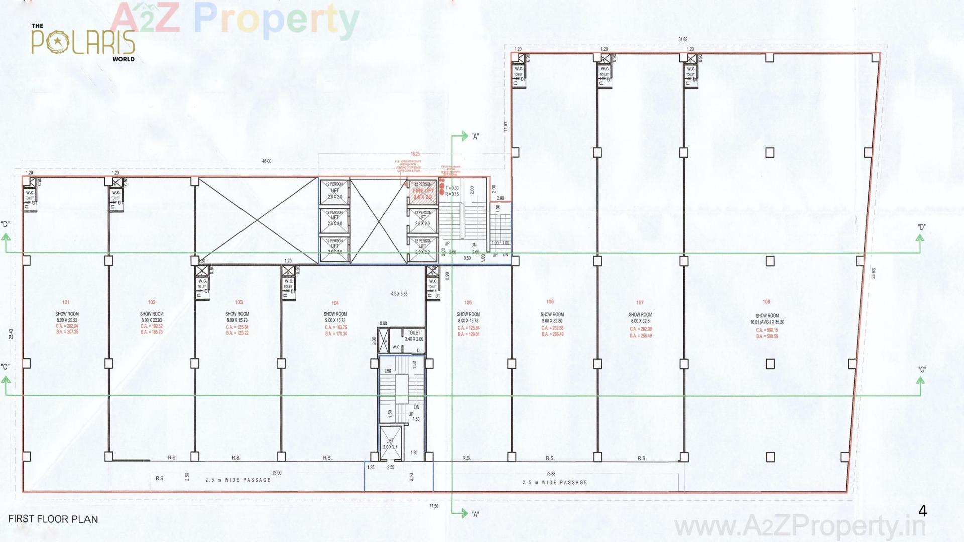 of real estate project The Polaris World located at Surat, Surat, Gujarat