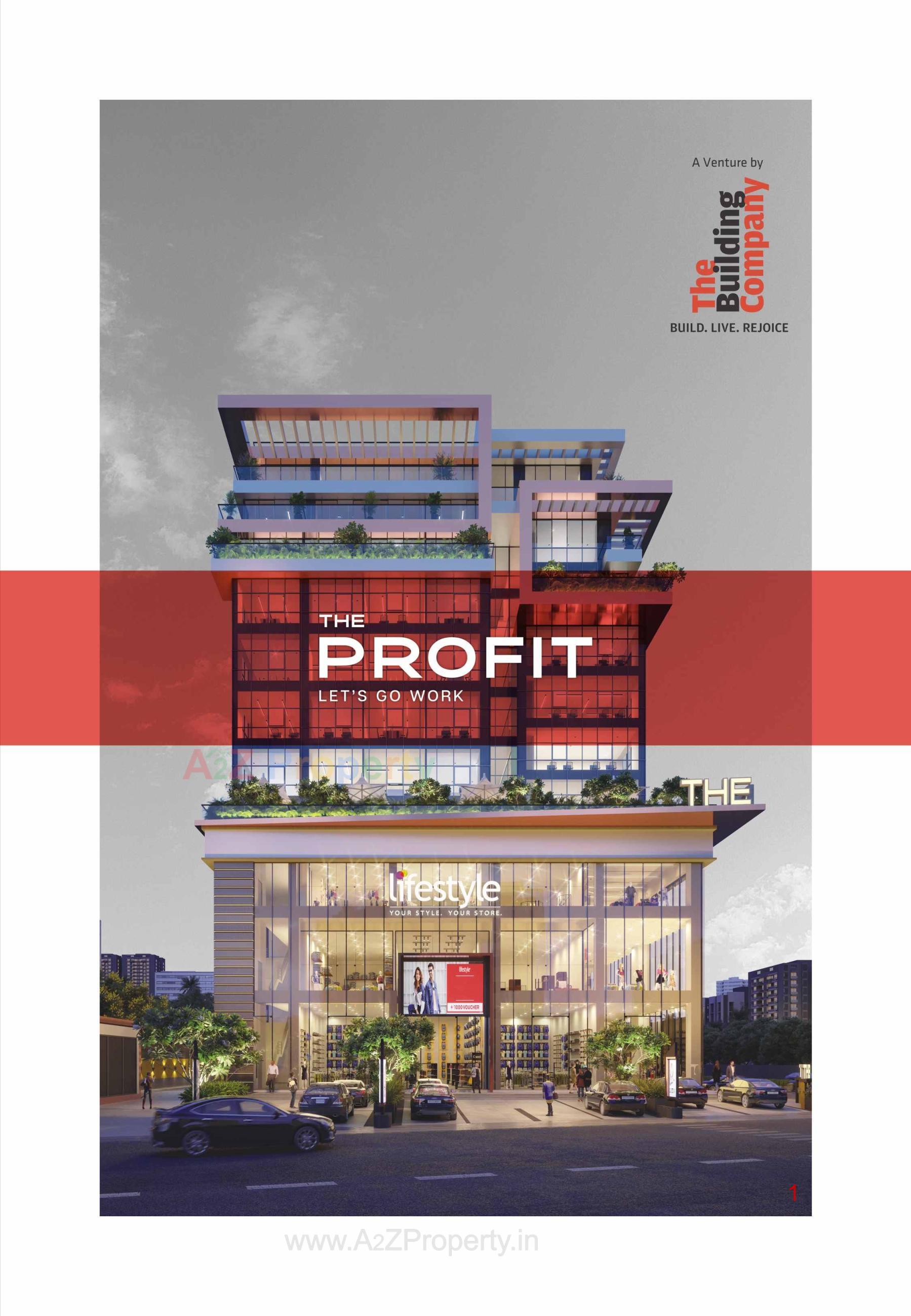  of real estate project The Profit located at Adajan, Surat, Gujarat