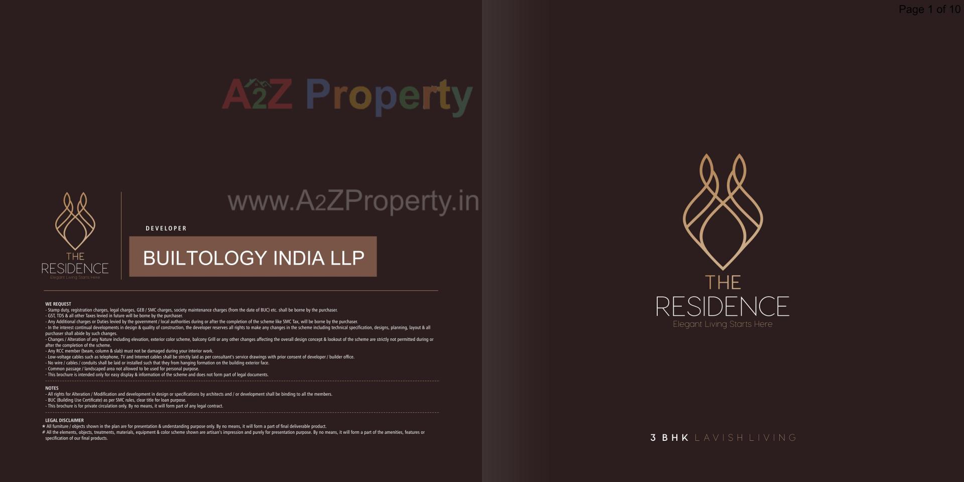  of real estate project The Residence located at Pal, Surat, Gujarat