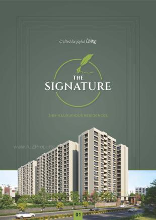 Elevation of real estate project The Signature located at Mota, Surat, Gujarat