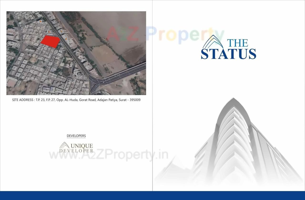  of real estate project The Status located at Rander, Surat, Gujarat
