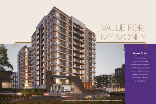 Elevation of real estate project The Ultima located at Vesu, Surat, Gujarat