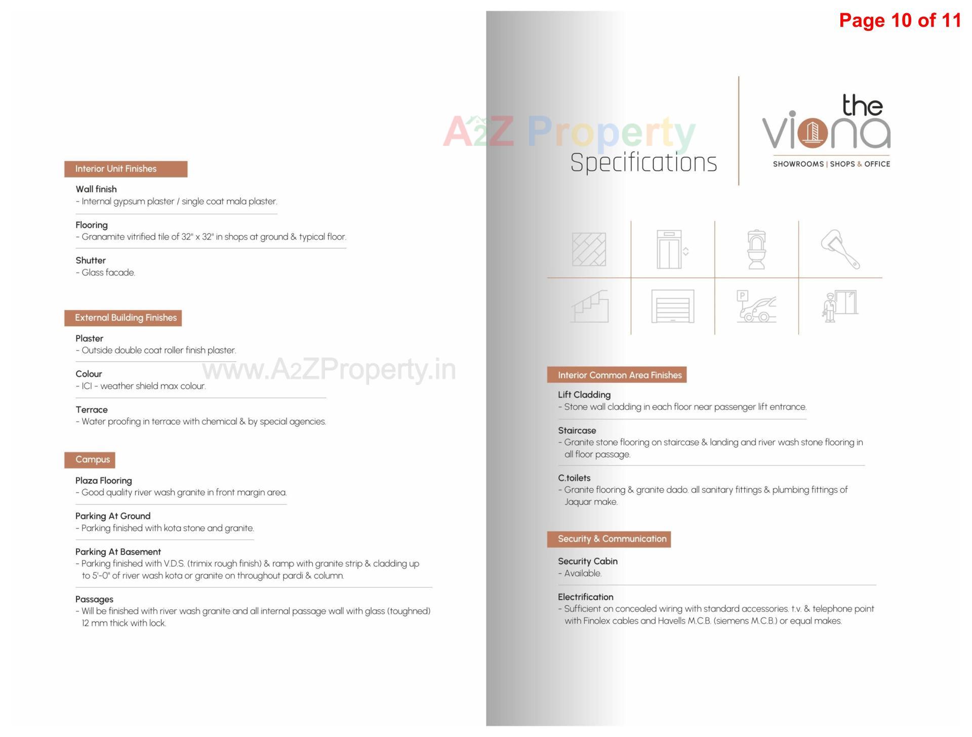  of real estate project The Viona located at Pal, Surat, Gujarat