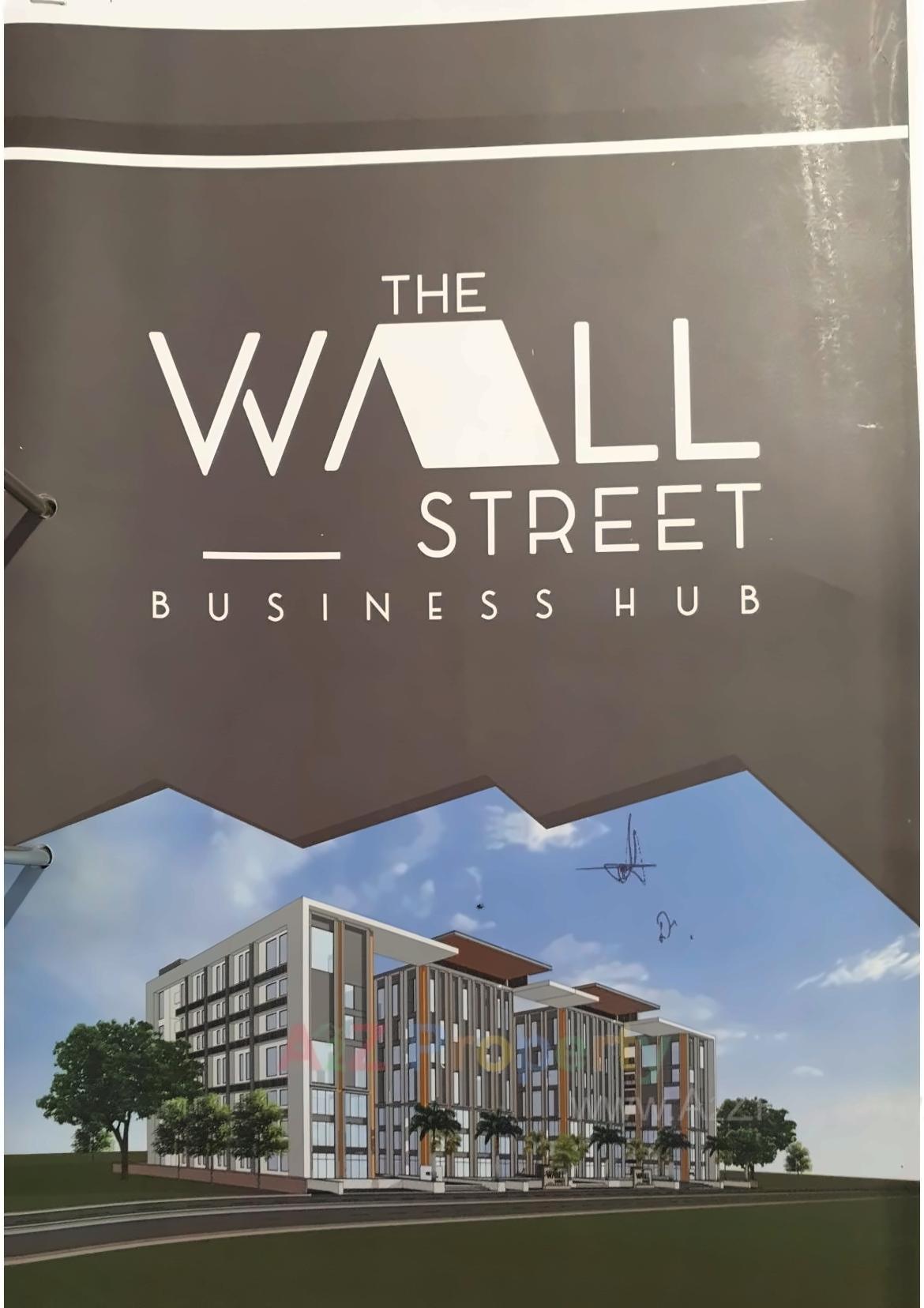 3D Elevation of real estate project The Wall Street Business Hub located at Dumas, Surat, Gujarat