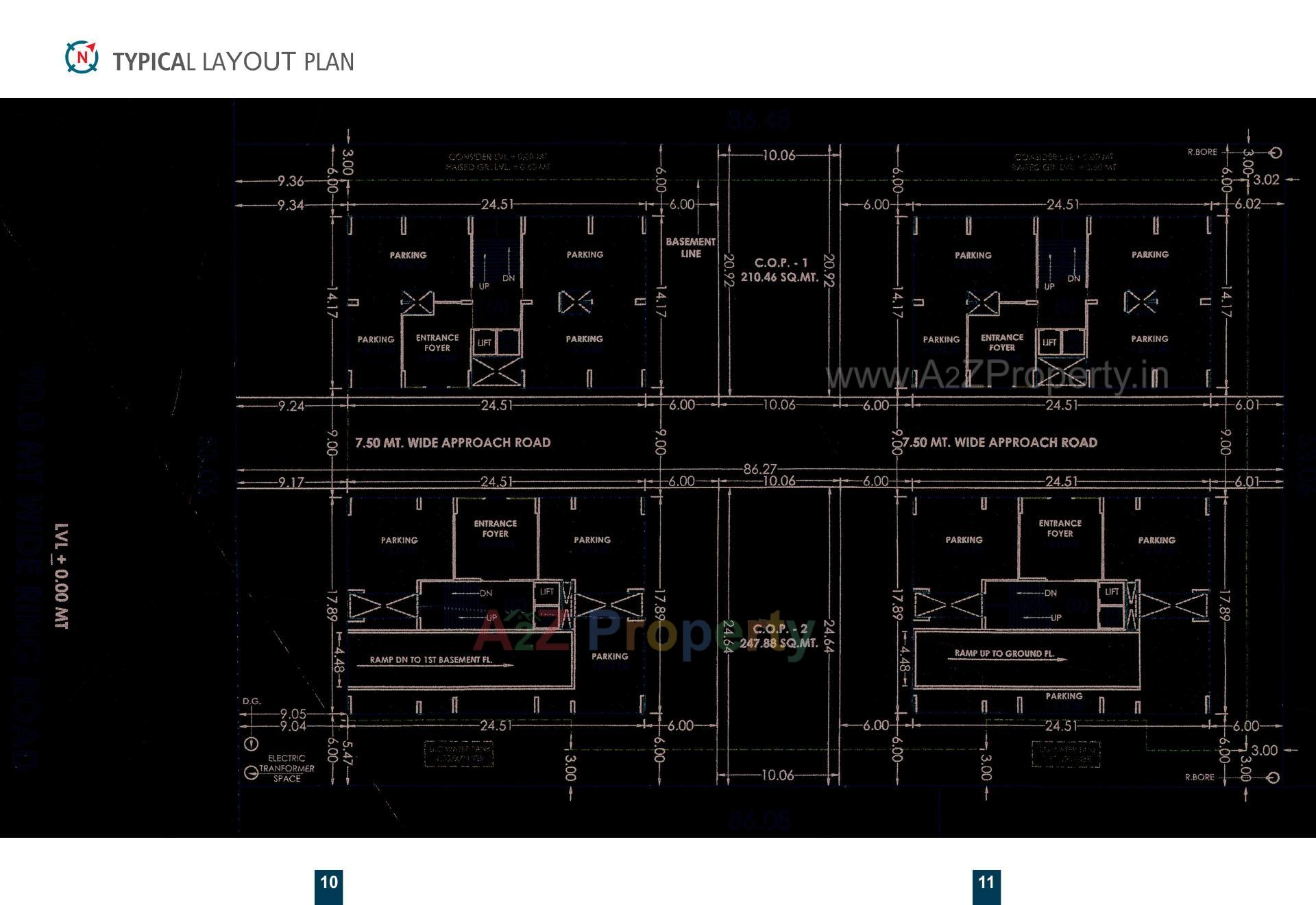 of real estate project Tilak Heritage located at Mota Varachha, Surat, Gujarat