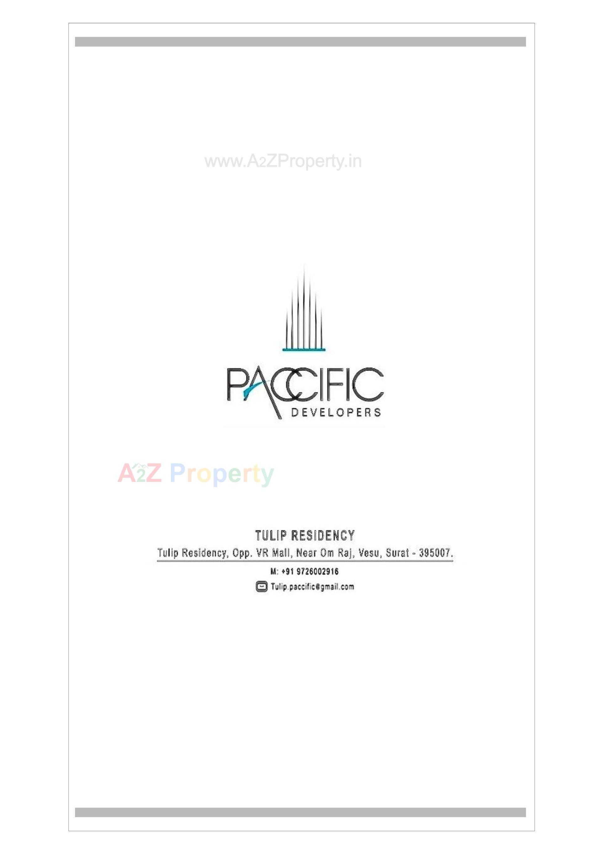  of real estate project Tulip Residency located at Magdalla, Surat, Gujarat