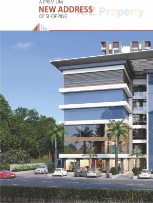 Elevation of real estate project Twin Tower   Business Hub located at Kathodara, Surat, Gujarat