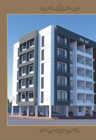 Elevation of real estate project Uma Park (mangalam Park  U) located at Dindoli, Surat, Gujarat