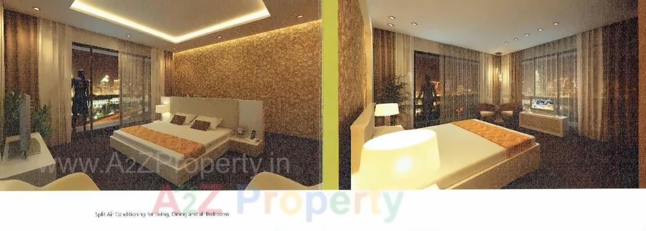 3D Elevation of real estate project Union Residency located at Vesu, Surat, Gujarat