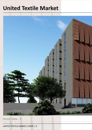 Elevation of real estate project United Textile Market located at Surat, Surat, Gujarat