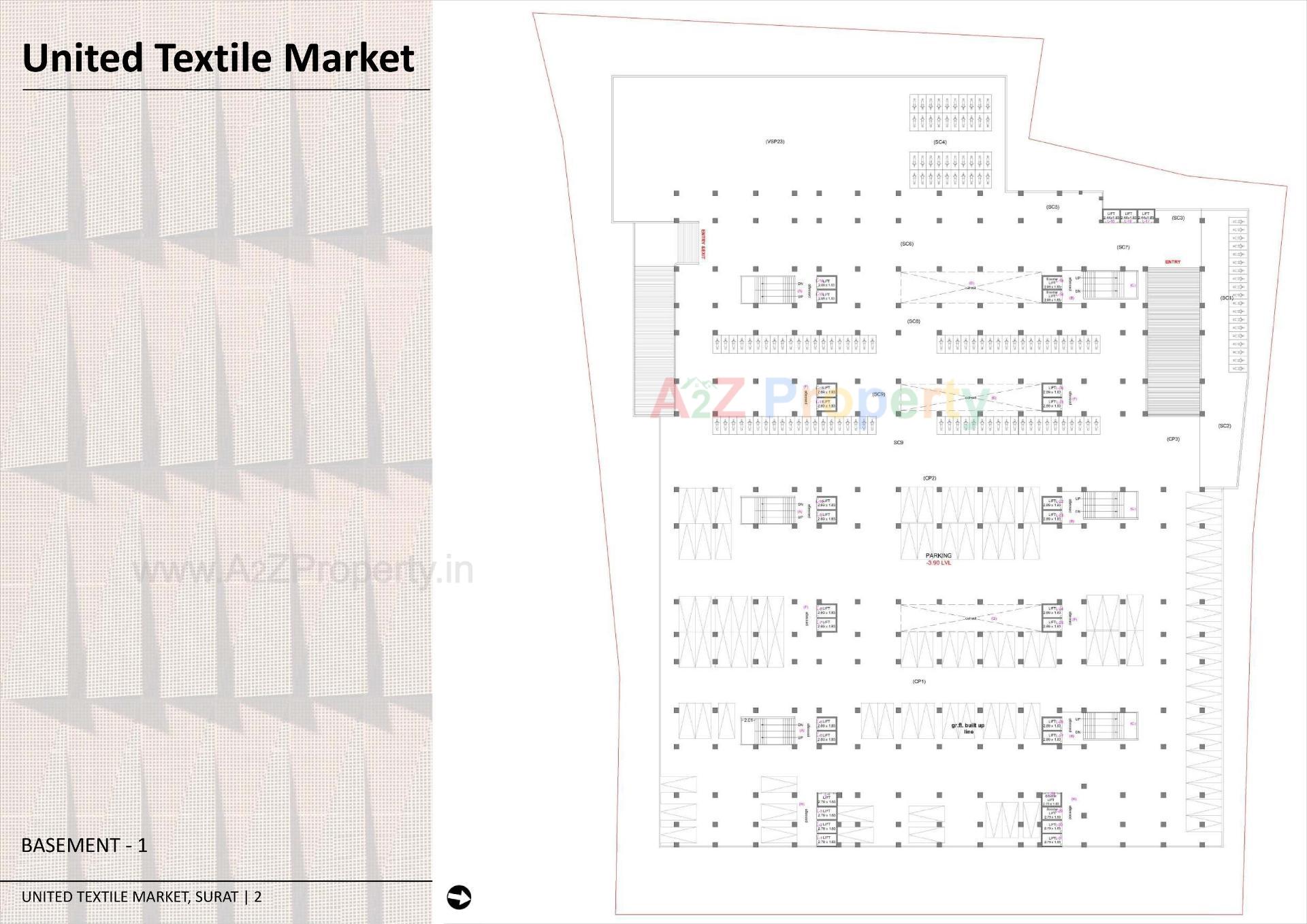 of real estate project United Textile Market located at Surat, Surat, Gujarat