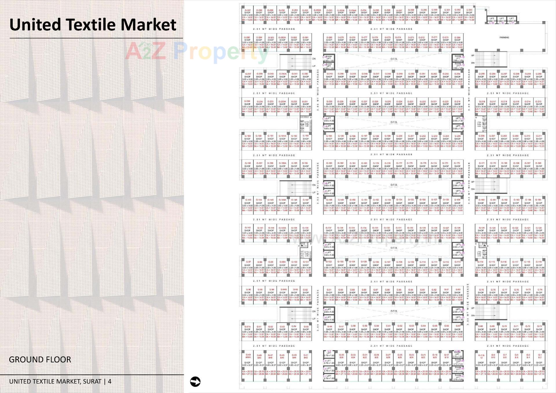  of real estate project United Textile Market located at Surat, Surat, Gujarat