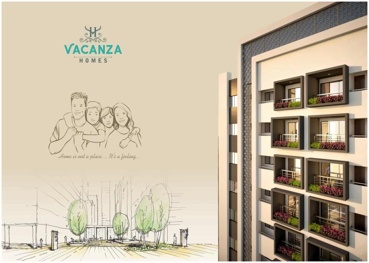 3D Elevation of real estate project Vacanza Homes located at Surat, Surat, Gujarat