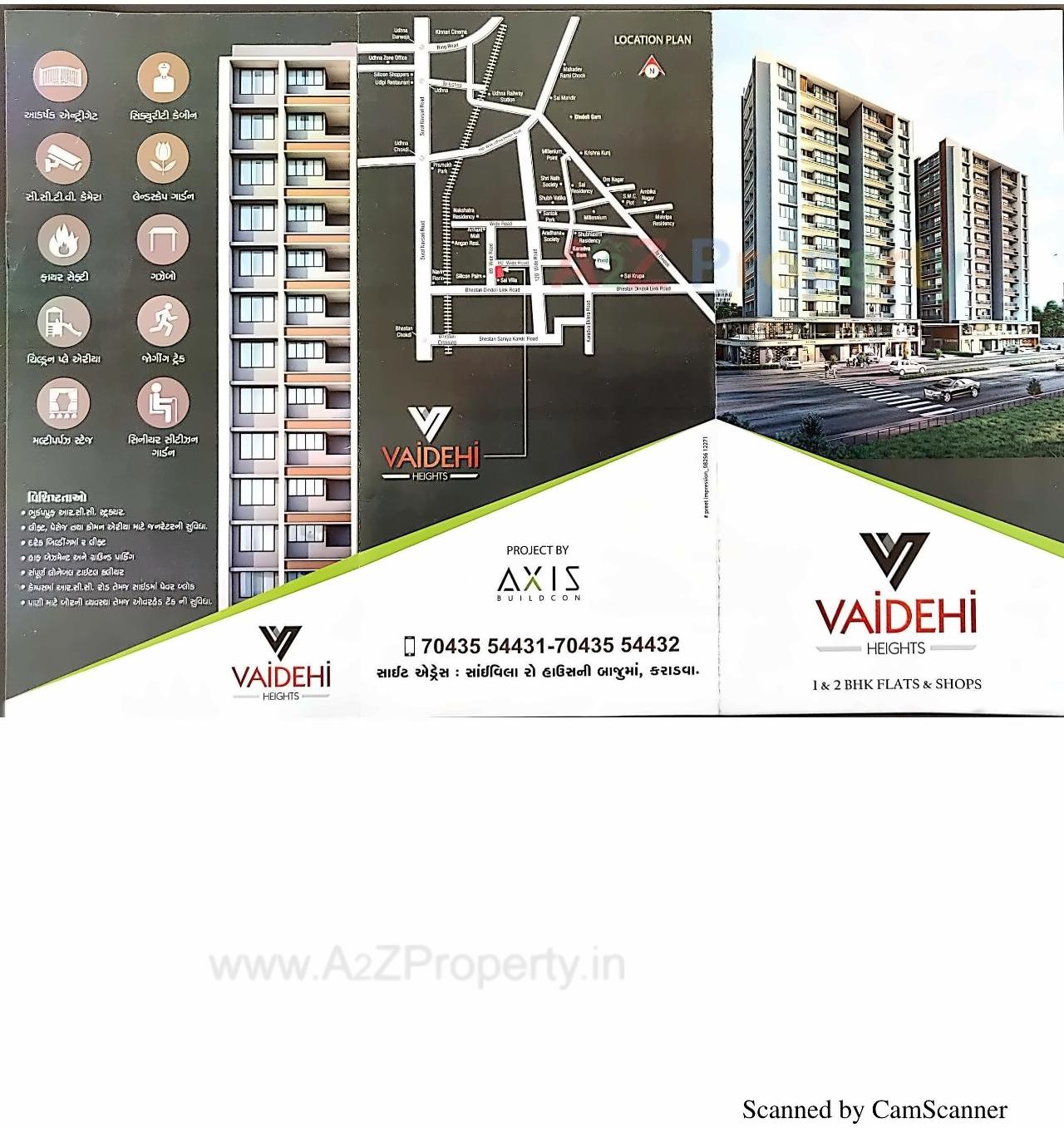  of real estate project Vaidehi Heights located at Karadava, Surat, Gujarat