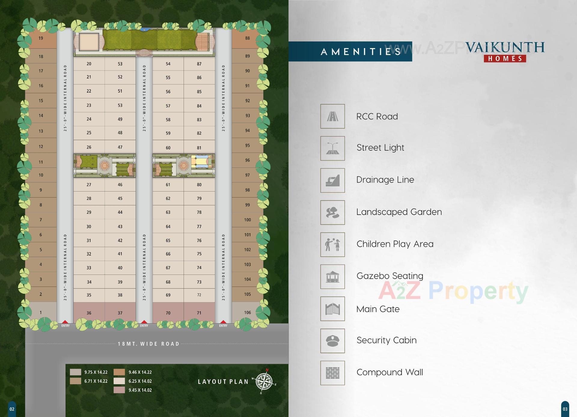  of real estate project Vaikunth Homes located at Jahangirabad, Surat, Gujarat