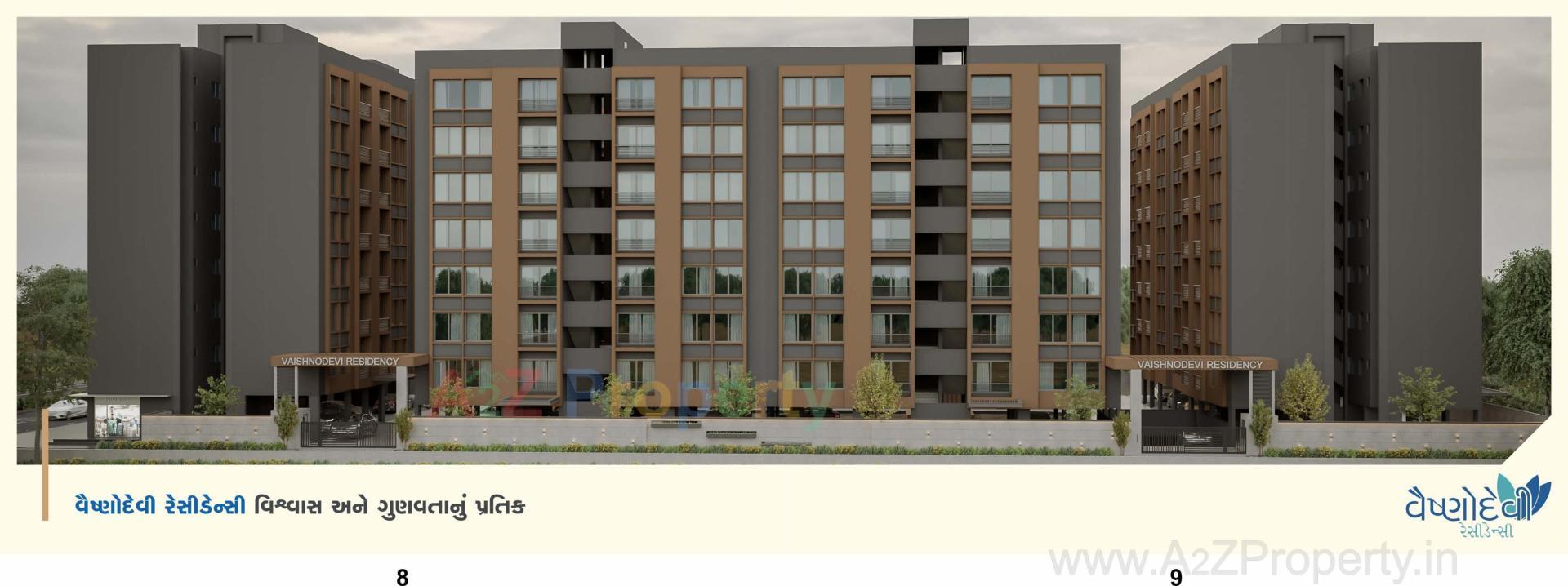  of real estate project Vaishnodevi Residency located at Kosad, Surat, Gujarat