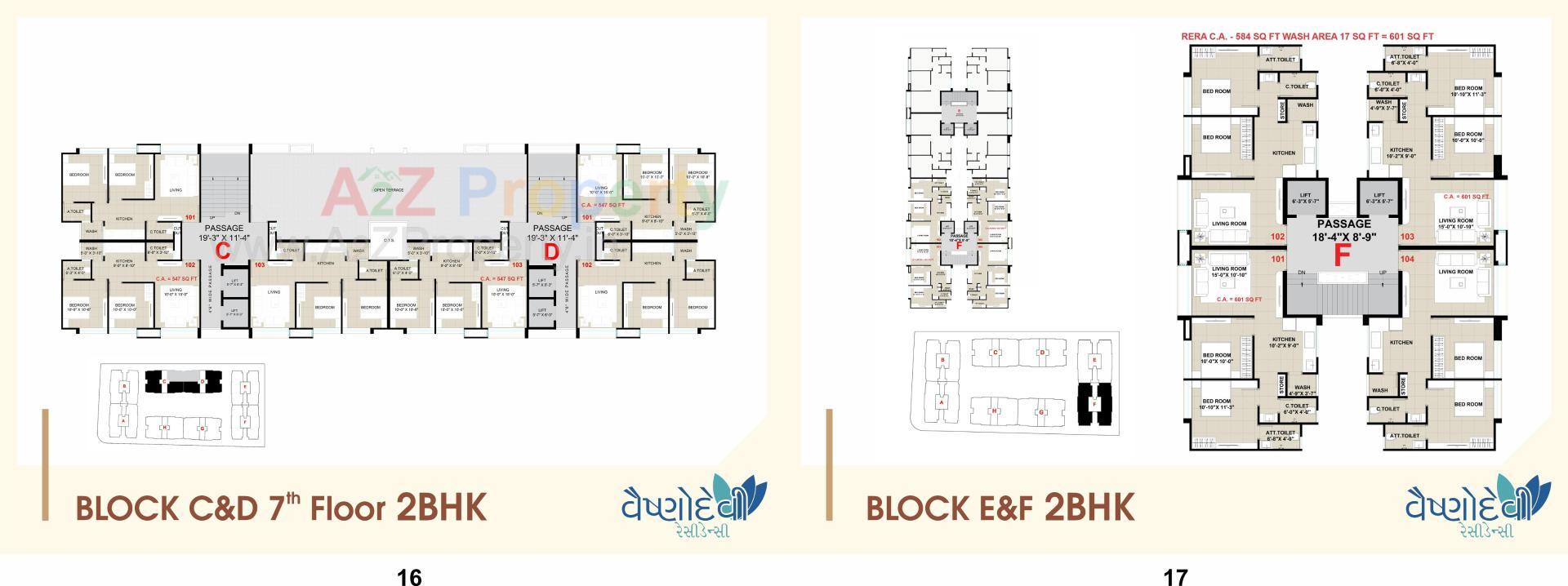 Layout of real estate project Vaishnodevi Residency located at Kosad, Surat, Gujarat