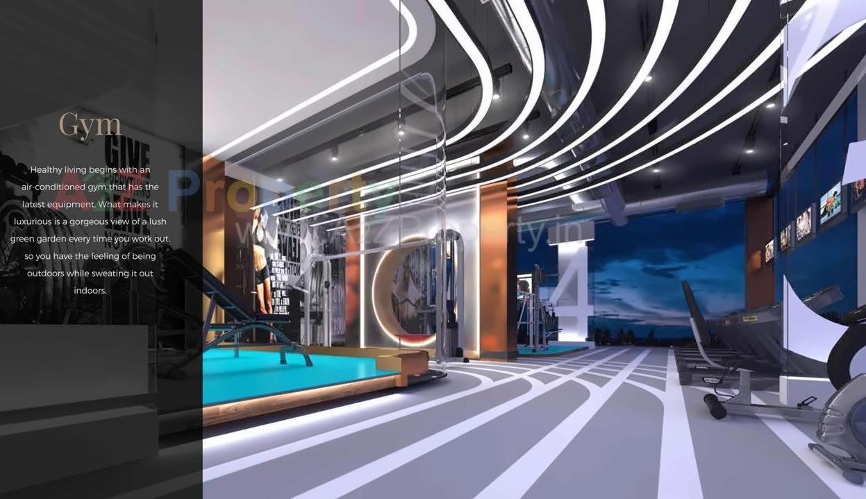 3D Elevation of real estate project Vanilla Sky located at Vesu, Surat, Gujarat