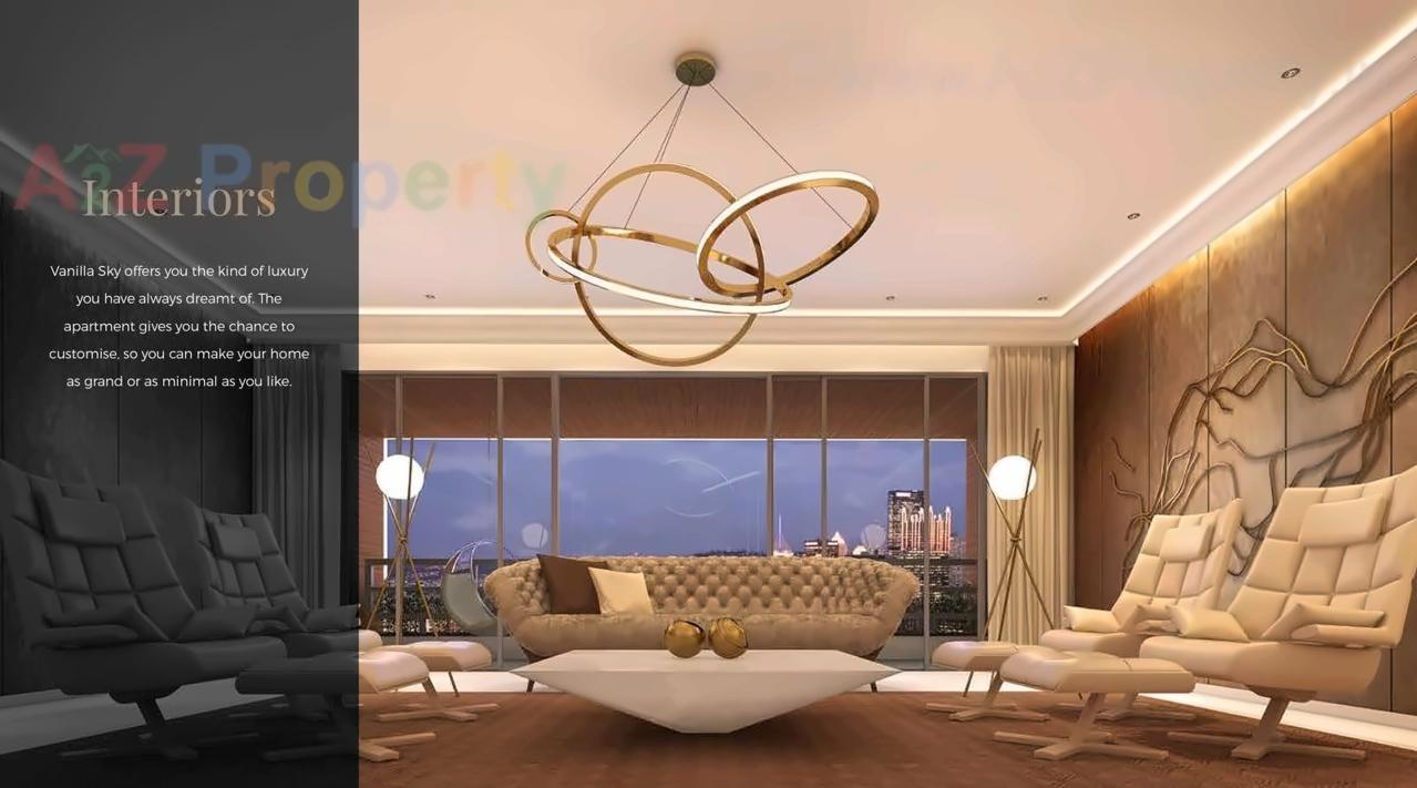 3D Elevation of real estate project Vanilla Sky located at Vesu, Surat, Gujarat