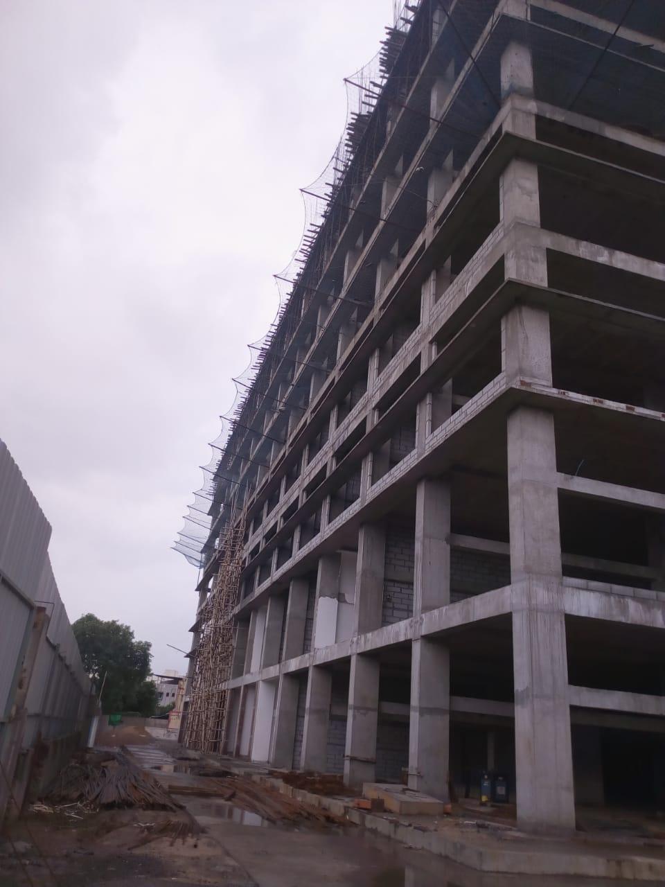 170910_const of real estate project Vardan Textile Market located at Dumbhal, Surat, Gujarat