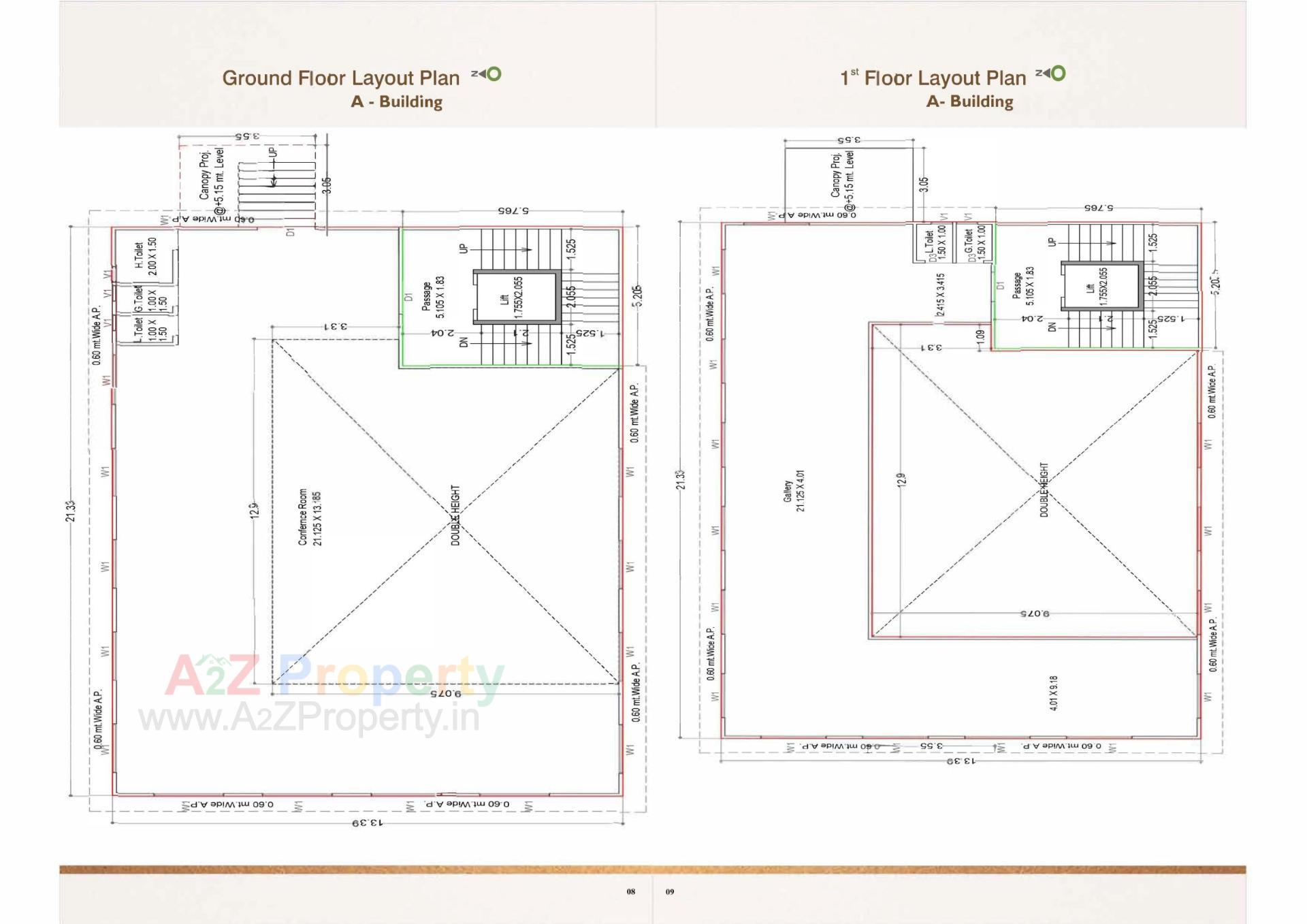 Layout of real estate project Vardhman Residency   Jain Aradhna Bhawan located at Bharthana, Surat, Gujarat