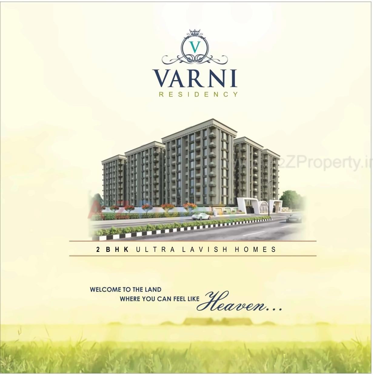 3D Elevation of real estate project Varni Residency located at Kholvad, Surat, Gujarat