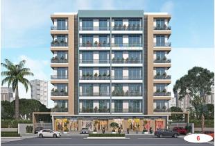 Elevation of real estate project Varni Residency located at Vasvari, Surat, Gujarat