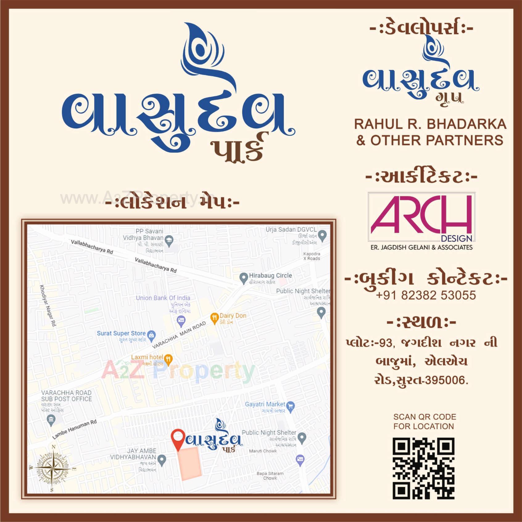  of real estate project Vasudev Park located at Karanj, Surat, Gujarat