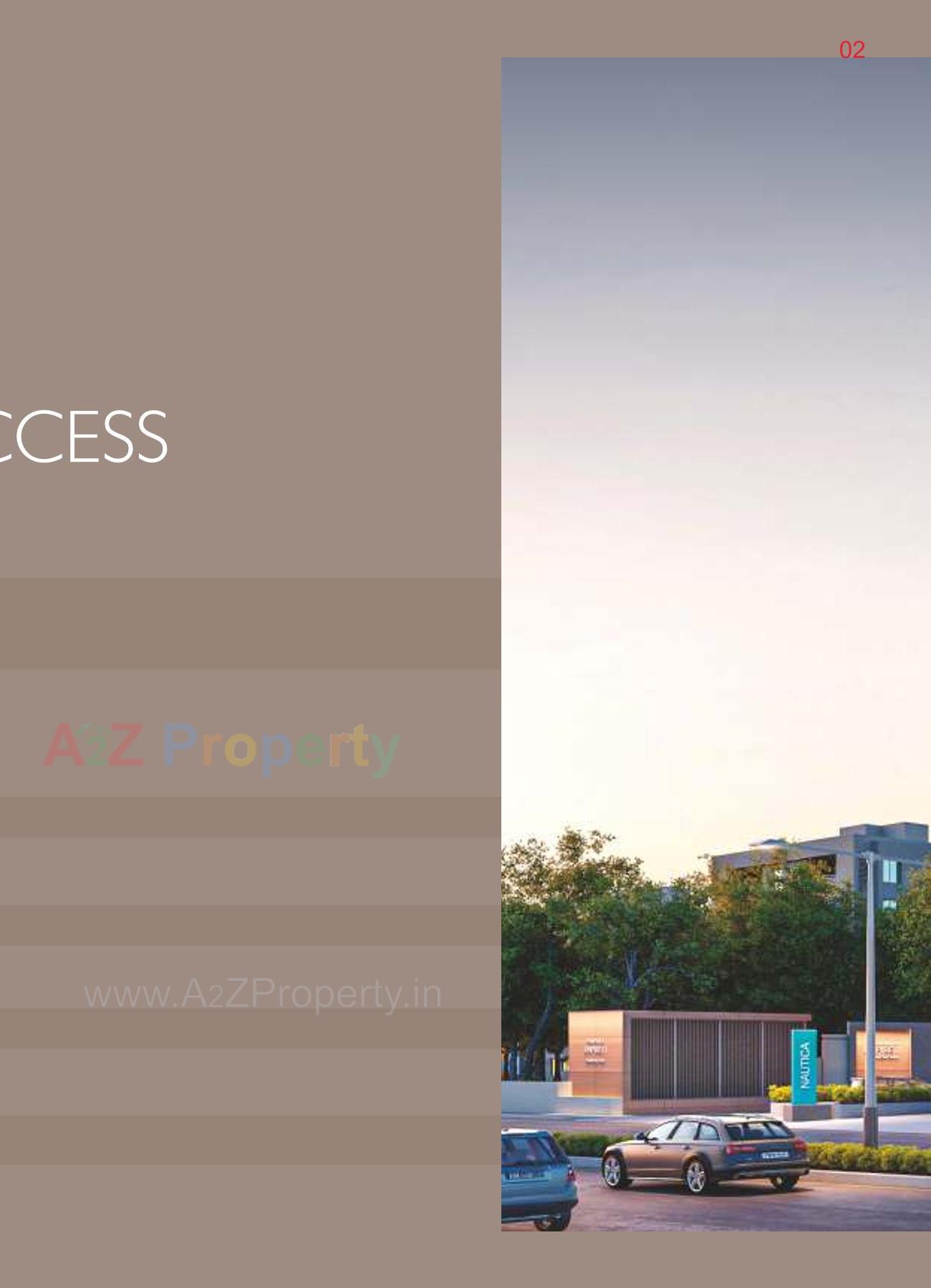 3D Elevation of real estate project Vasupujya Empire located at Adajan, Surat, Gujarat