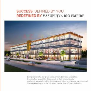Elevation of real estate project Vasupujya Rio Empire located at Pal, Surat, Gujarat