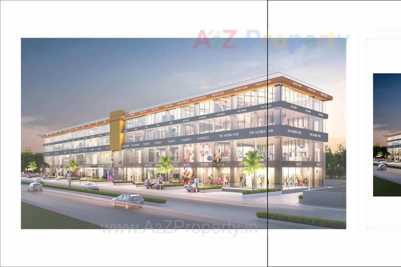 3D Elevation of real estate project Vasupujya Rio Empire located at Pal, Surat, Gujarat