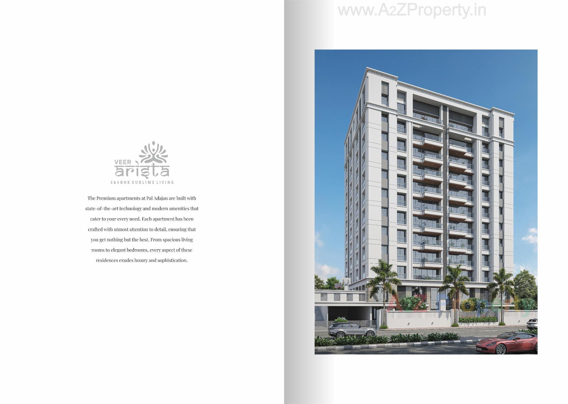  of real estate project Veer Arista located at Pal, Surat, Gujarat