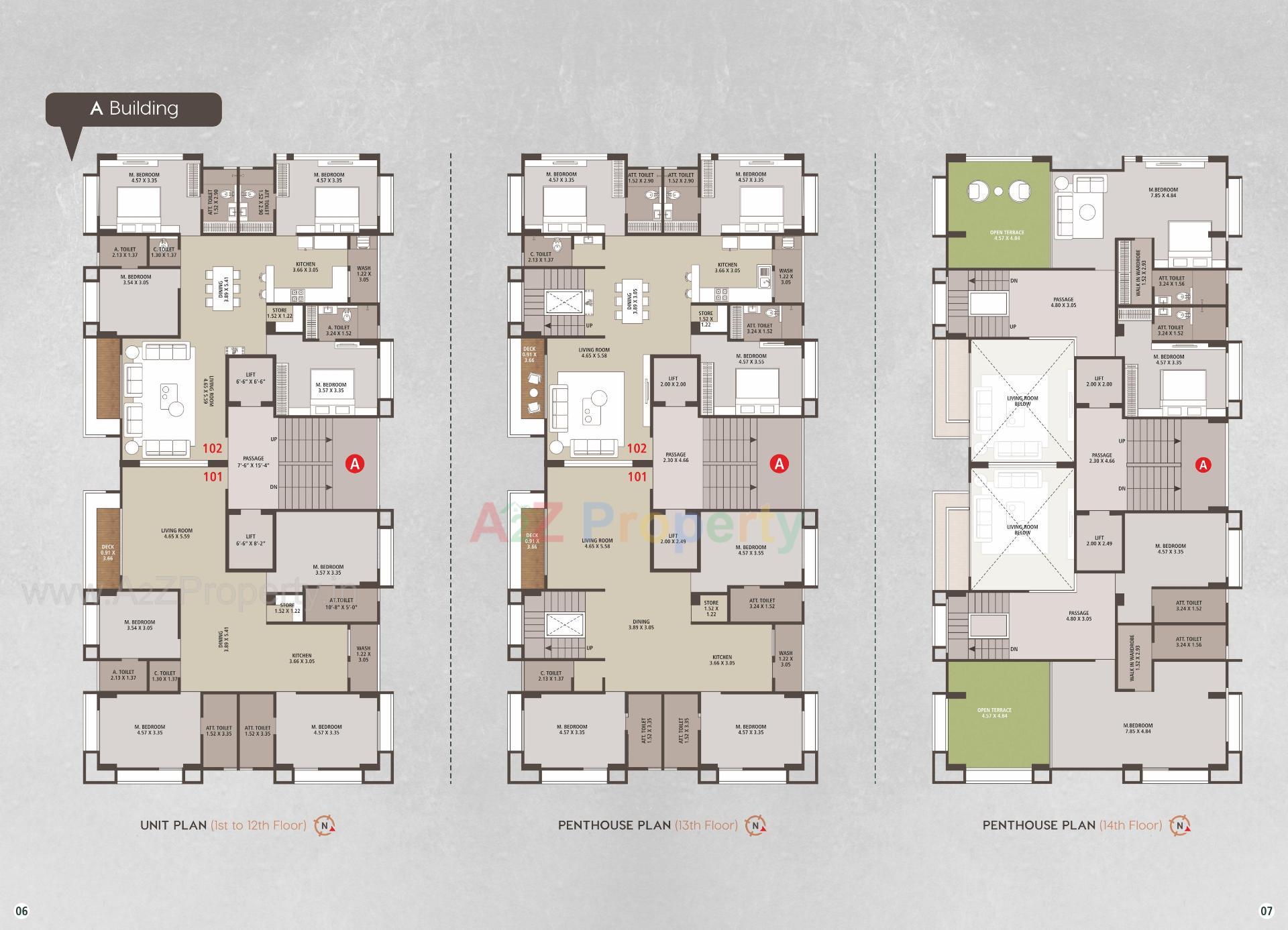 Layout of real estate project Veer Swastik Icon located at Bhatha, Surat, Gujarat