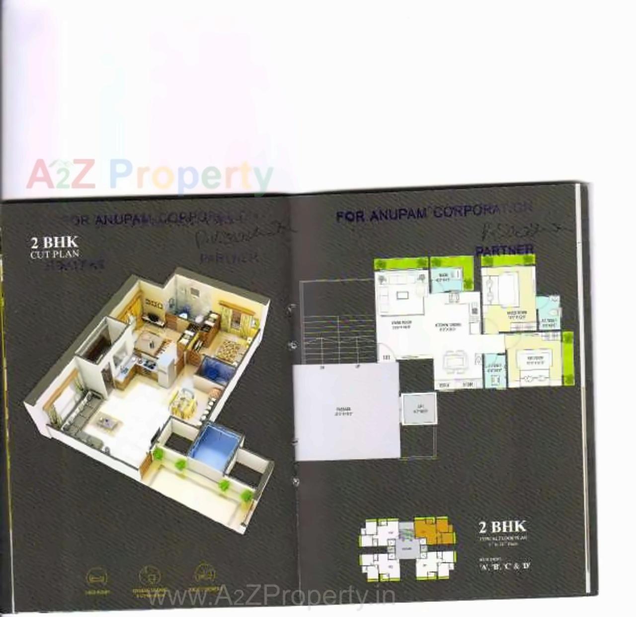 Layout of real estate project Venezia located at Puna, Surat, Gujarat
