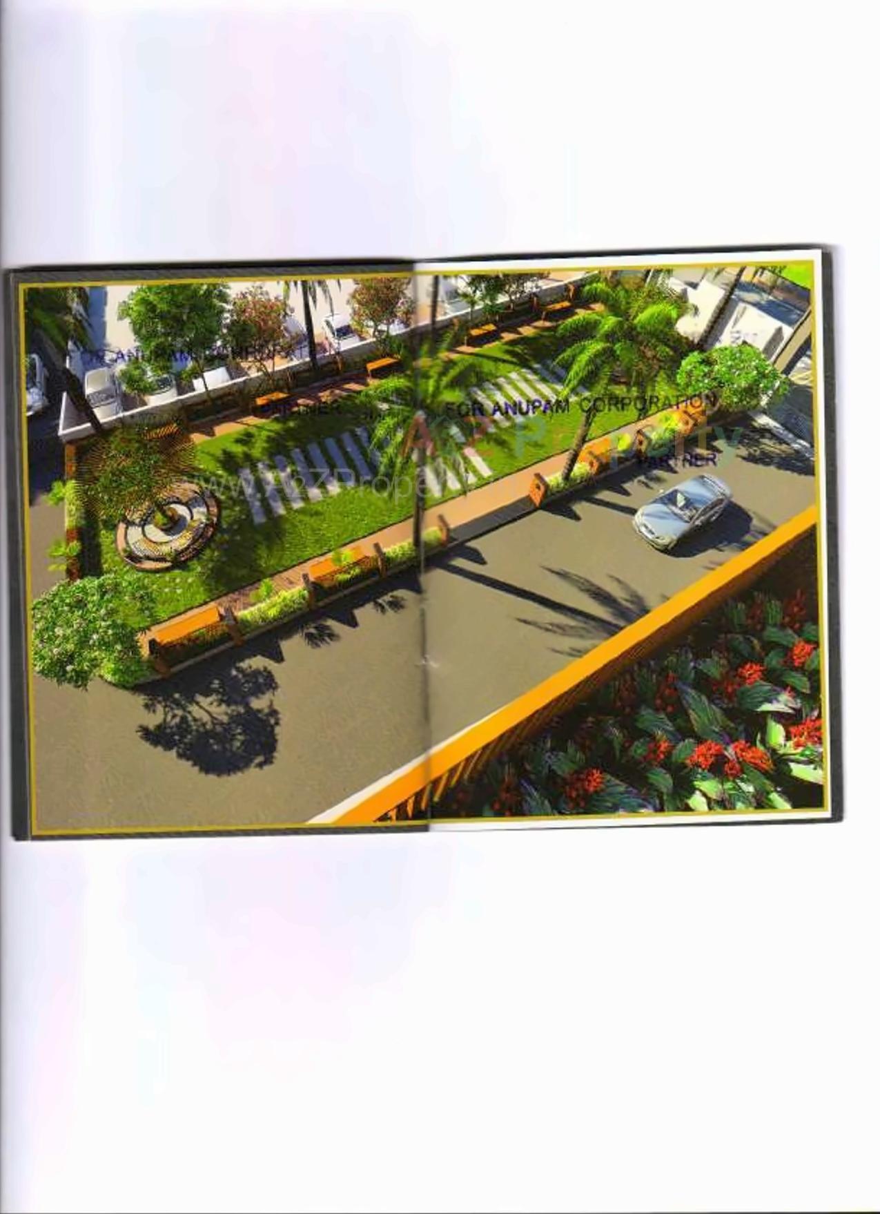 3D Elevation of real estate project Venezia located at Puna, Surat, Gujarat