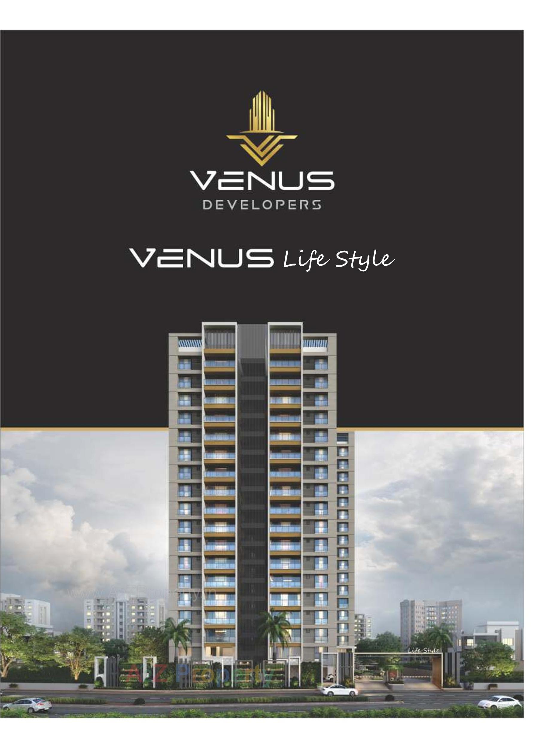 3D Elevation of real estate project Venus Lifestyle located at Katargam, Surat, Gujarat