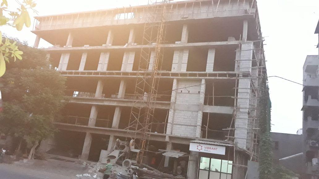 63114_const of real estate project Vibrant Mall located at Adajan, Surat, Gujarat